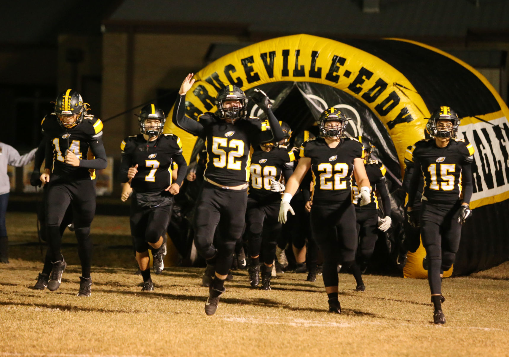 Bruceville-Eddy (9-1) vs. De Leon (3-7), 7:30 p.m. Friday at Whitney